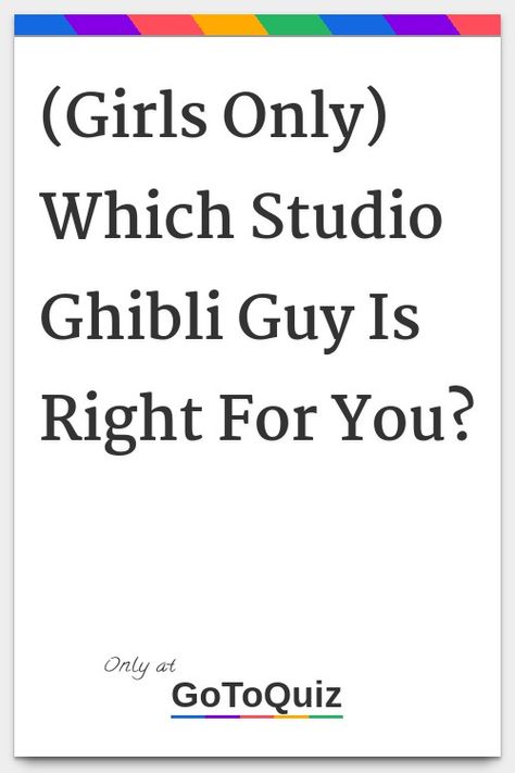 Studio Ghibli Quiz, Ghibli Quiz, Ghibli Guys, Studio Ghibli Men, Ghibli Men, Studio Ghibli Films, Studio Ghibli Characters, Crushing On Someone, Ideal Boyfriend