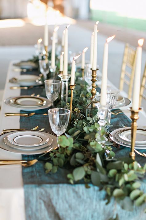 Rustic Elegant Wedding, Elegant Wedding Inspiration, Wedding Table Settings, Wedding Tablescapes, Wedding Mood Board, Wedding Mood, Greenery Wedding, Rustic Elegance, Decoration Table