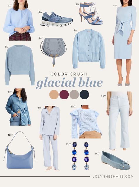 Sky Blue Blazer, Fashion Tips And Tricks, Fall Color Trend, Autumn Color Palette, Flowy Skirts, Fall Tones, Personal Fashion Stylist, Jolynne Shane, Packing Clothes