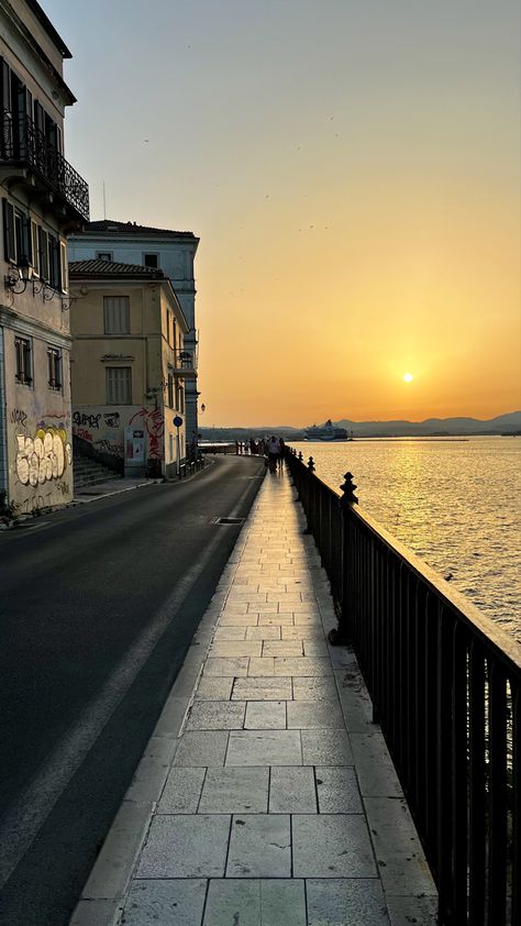 Corfu Old Town, Corfu Greece Aesthetic, Greece Wallpaper, Greece Landscape, Corfu Town, Greek Beauty, Corfu Greece, Corfu, Travel Lifestyle