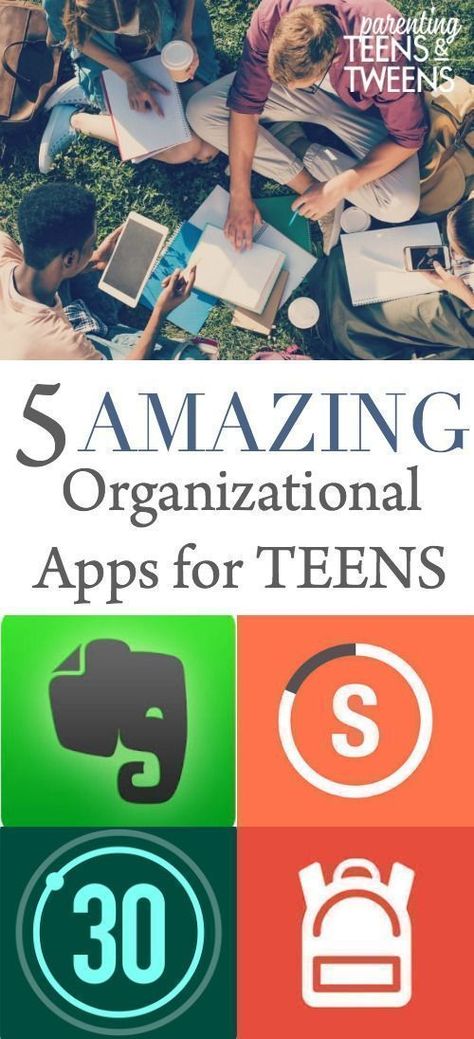 School Organization For Teens, Homework Organization, Apps For Teens, Raising Teenagers, Parenting Tools, Organization Apps, Parenting Inspiration, School School, Parenting Books