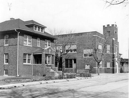 Holy Trinity Croatian Church and School in East Chicago, Indiana, where I attended from 1952 to 1957. East Chicago Indiana, The Holy Trinity, Church Building, Holy Trinity, Stand Tall, Abandoned Places, Memory Lane, Indiana, Chicago