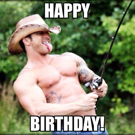 Happy Birthday Silly Happy Birthday, Happy Birthday Cowboy, Happy Birthday Hot, Birthday Men, Man Images, Man Birthday, Birthday Greetings, Random Stuff, Beautiful People