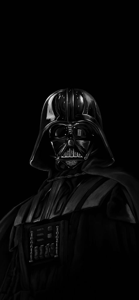 #DarthVader Darth Vader Wallpaper Black And White, Starwars Wallpaper Black, Darth Vader Background, Black Star Wars Wallpaper, Darth Vader Iphone Wallpaper, Darth Vader Wallpaper Iphone, Star Wars Phone Wallpaper, Star Wars Wallpaper Aesthetic, Anakin Skywalker Wallpaper