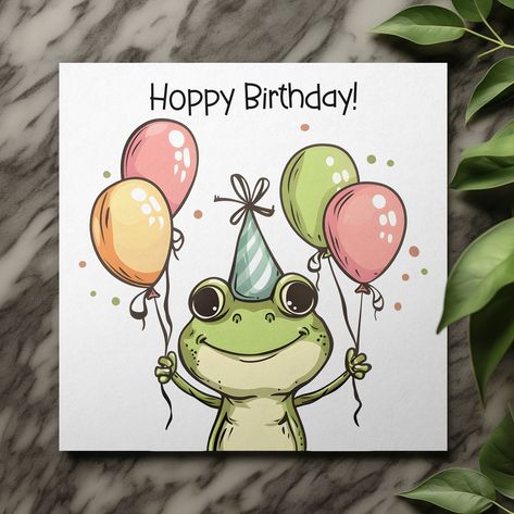 Happy Birthday Funny Drawing, Illustration Birthday Card, Cute Drawings Birthday, Cute Hand Drawn Birthday Cards, Cutest Birthday Cards, Birthday Card Ideas Unique, Simple Cute Birthday Card, Gift Cards Ideas For Birthdays, Funny Birthday Drawings