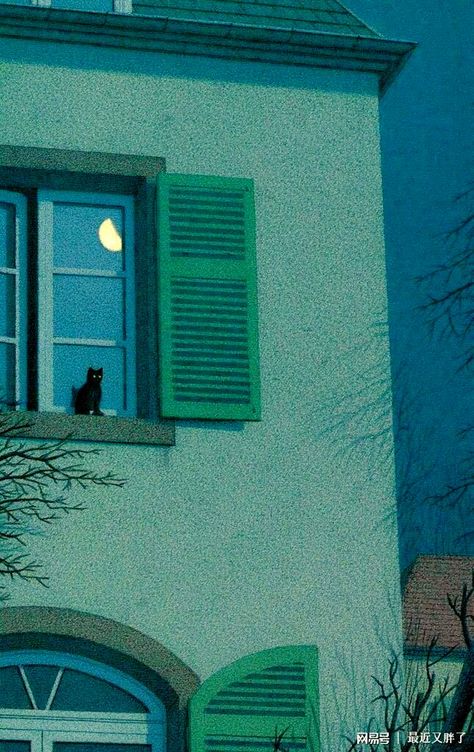 Quint Buchholz, Teal Wallpaper Iphone, Camera Painting, Wallpaper Tumblr Lockscreen, Cottage Aesthetic, Cat Power, Teal Wallpaper, Teal Background, Iphone App Design