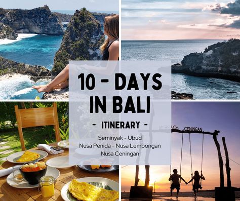 Bali 10 Day Itinerary, Nusa Ceningan, Ngurah Rai International Airport, Bali Itinerary, Bali Honeymoon, Bali Guide, Bali Travel Guide, Italy Itinerary, Rice Terraces