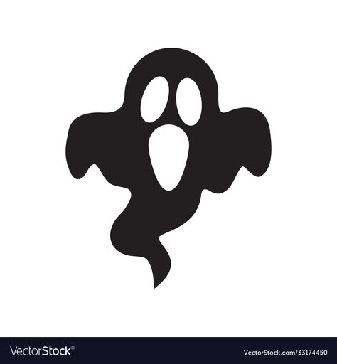 Pumpkin Graphic Design, Ghost Symbol, Ghost Illustration, Ghost Silhouette, Type Chart, Shadow Drawing, Creepy Ghost, Clothes Pin Wreath, Pumpkin Designs