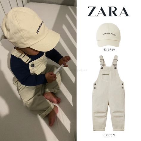 Baby Outfit Boy, Zara Baby Boy Outfits, Zara Baby Boy, Ootd Baby Boy, Dungree Outfit, Baby Boy Ootd, Zara Boys Outfits, Zara Kids Baby, Boy Ootd