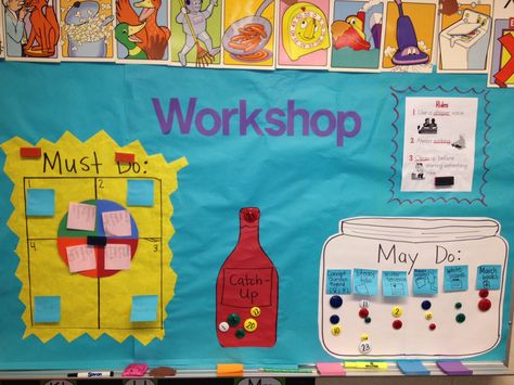 Independent Choice Time organizer. Must Do (like mustard) activities are in heterogenous groups, then students do Catch Up work (like ketchup), then students may put their magnet on a May Do (like Mayo) activity of their choice. During choice, teacher pulls small gorups of  students to work on reteach/pre-teach/EL/Challenge. March Book, Learning Support, Organizing Time, Work Time, Third Grade Math, Personalized Learning, Early Finishers, Future Classroom, Elementary Math