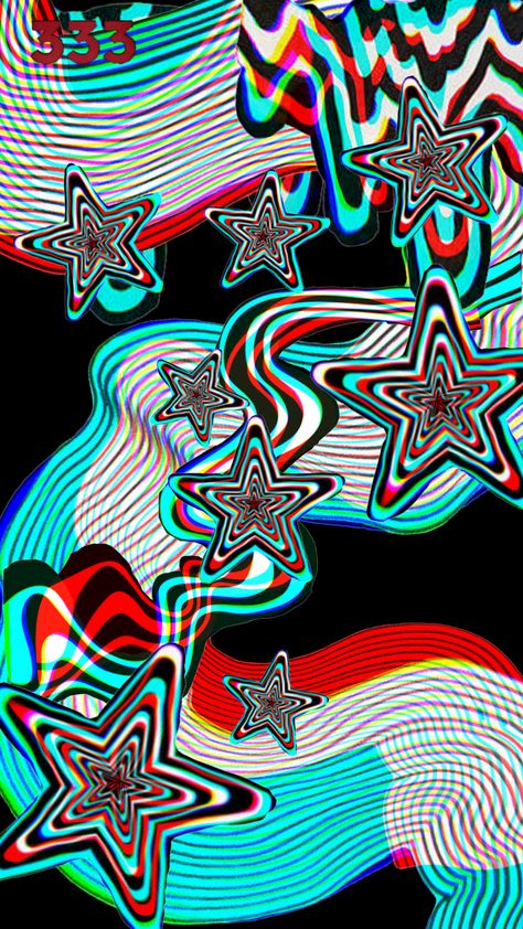 #wallpaper #physcedelic #trippy #fyp Trippy Wallpapers Illusions, Trippy Christmas Wallpaper, Dark Trippy Wallpaper, Trippy Stars, Trippy Wallpapers, Wallpaper Trippy, Aesthetic Healing, Trippy Patterns, Trippy Gif