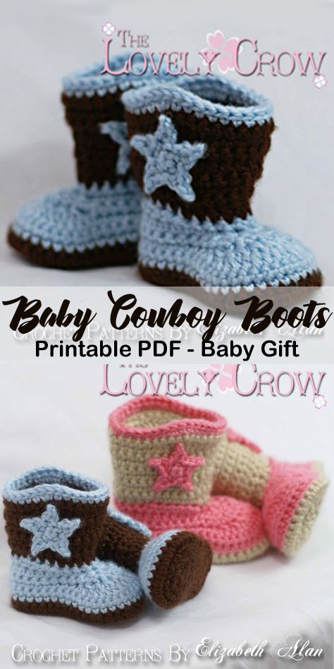 Make a cute pair of baby cowboy boots. baby boots crochet patterns - baby shoes crochet pattern- baby booties- amorecraftylife.com #crochet #crochetpattern #diy #baby #babycrochet Baby Boots Crochet, Crochet Cowboy Boots, Crochet Baby Booties Free Pattern, Baby Shoes Diy Pattern, Crochet Booties Pattern, Baby Cowboy Boots, Baby Booties Free Pattern, Baby Shoes Diy, Shoes Crochet