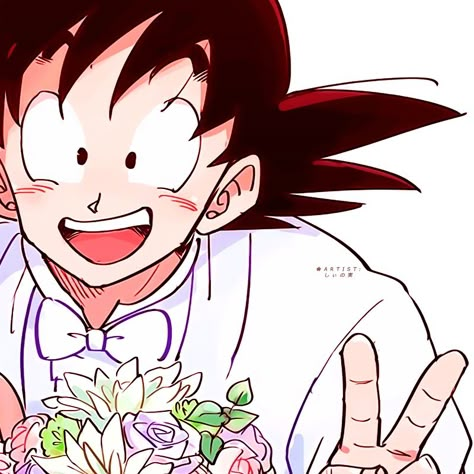 Goku And Chichi, Dragon Ball Art Goku, Dragon Ball Image, Dragon Ball Wallpapers, Dragon Ball Goku, Dragon Ball Artwork, Cute Anime Profile Pictures, Discord Server, Dragon Ball Art