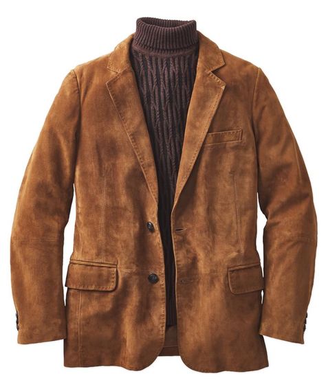 Mens Office, Brown Blazer, Suede Coat, Leather Skin, Sport Coats, Leather Blazer, Blazer Fashion, Nice Leather, Suede Jacket