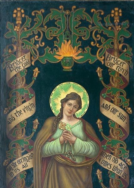 Saint of the Day – St Brigid of Ireland/Kildare (c 453-523) – AnaStpaul Saint Brigid Of Kildare, St Brigid Of Ireland, Goddess Brigid, Goddess Spirituality, St Bridget, St Columba, Paul The Apostle, 1 February, Irish Mythology