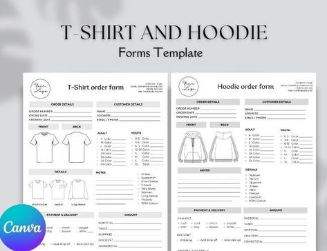 Order form template