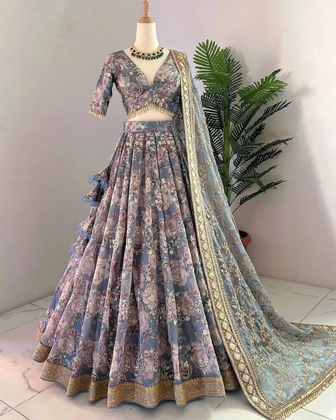 ZV-3073 ❤️👌 💥💕Presenting New Wedding Collection Lehenga Choli With Full Heavy Embroidery Sequence Work👌💕 Oder Now ⬇️ ➡️https://zvfashion.in/ ➡️https://wa.me/97270 84766 Follow us for more collections.👑👑👑👑 Send screen shot for price, inquiry Contact us @ 📞+91 97270 84766 🏠 94,Harikunj Society, Chikuwadi, Nana Varachha,, Surat, India, Gujarat 🎊🎉👍Follow us for more collections👗👗💃💃💃💃💃💃 #kurtis #kurtipalazzo #kurtionline #designerkurti #kurtilovers #kurtishopping #kurtiindia #kurtineckdesign #... Stylish Lehenga Designs, Unique Lehenga Designs, Long Skirt Top Designs, Simple Lehenga, Cotton Lehenga, Lehenga Choli Wedding, Lehenga Designs Simple, Party Wear Lehenga Choli, Work Lehenga