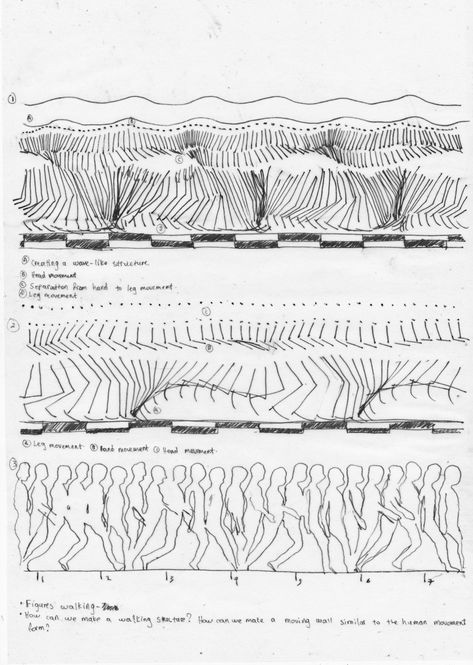 Biology-Human Movement & Design | On Technology and Architecture Universal Design Architecture, Anthropocene Art, Drawing Movement, Types Of Movement, Movement Architecture, Dancing Studio, Movement Drawing, Movement Design, Human Movement