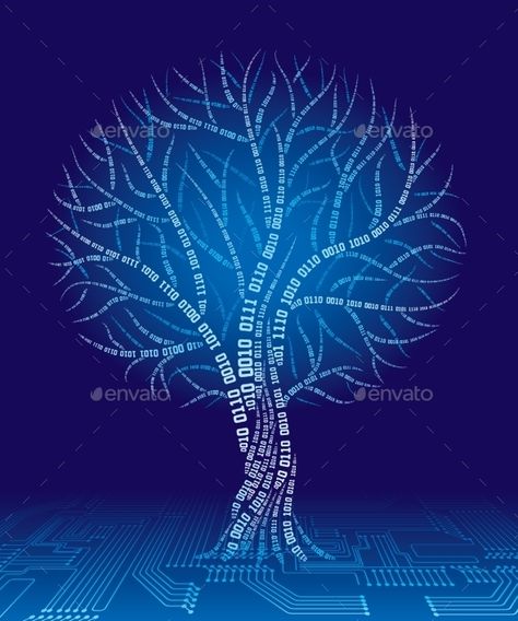 Binary Tree Binary Tree, Free Tattoo Designs, Binary Code, Tree Logo, Plant Science, Tree Logos, Free Tattoo, Tree Drawing, Scenery Wallpaper