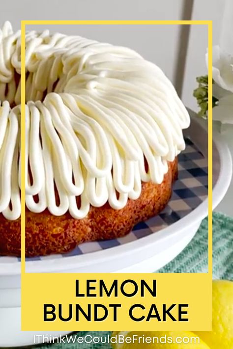 This EASY Lemon Bundt Cake makes the perfect light dessert for any occasion. It starts with a boxed cake mix, but gets so much better!! #bundt #cake #lemon #dessert Box Mix Bundt Cake Recipes, Nothing But Bundt Cake Recipes, Bundt Cake Recipes From Mix Boxes Lemon, Cake Mix Bundt Cake Recipes Easy, Bundt Cake Recipes Using Box Cake Mixes, Lemon Bundt Cake From Cake Mix Boxes, Lemon Bread With Cake Mix Boxes, Lemon Pound Cake From Cake Mix Boxes, Easy Birthday Cake For Adults