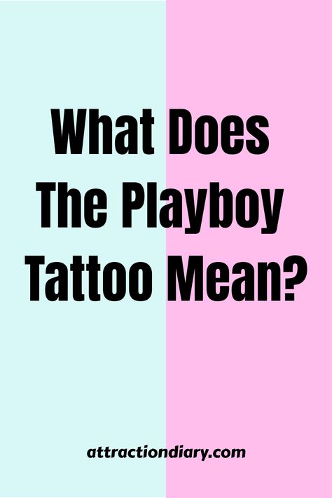 Wondering about the Playboy tattoo’s meaning? Find out all you need to know in this brief yet informative read. Playboy Tattoo Men, Play Boy Tattoo Men, Playboy Bunny Tattoo, Playboy Tattoo, Bretman Rock, Tattoo S, Abstract Tattoos, What Is Play, Rock Tattoo