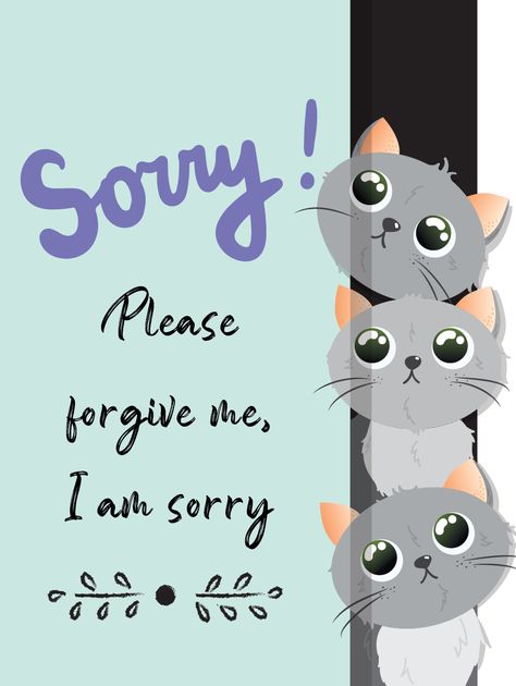 Sorry Card For Teacher, Cute Sorry Images, 172 Days, Quotes On Teachers Day, I Am Sorry Quotes, Cute Sorry, Sorry Card, Im Sorry Cards, Sorry Images