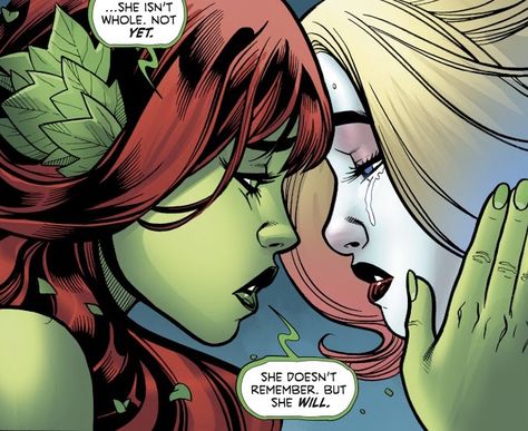 Comic Harley Quinn, Poison Ivy Comic, Dc World, Yas Queen, Harley Quinn Comic, Dc Icons, Drawing Quotes, Superhero Comics, Poison Ivy