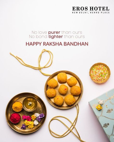 May the festive occasion of Rakhi add new colors to the bond you share with your sibling…. Wishing you a day full of laughter, happiness and togetherness…. Happy Raksha Bandhan. #HappyRakshaBandhan #RakshaBandhan2022 #HappyRakhi #RakhiFestival #BrotherSister #BondOfLove #SiblingLove #ErosHotelNow Rakhi Wishes, Rakhi Festival, Happy Rakhi, Happy Raksha Bandhan, Adobe Illustrator Graphic Design, Creative Photography Techniques, Happy Rakshabandhan, Raksha Bandhan, Social Media Design Graphics