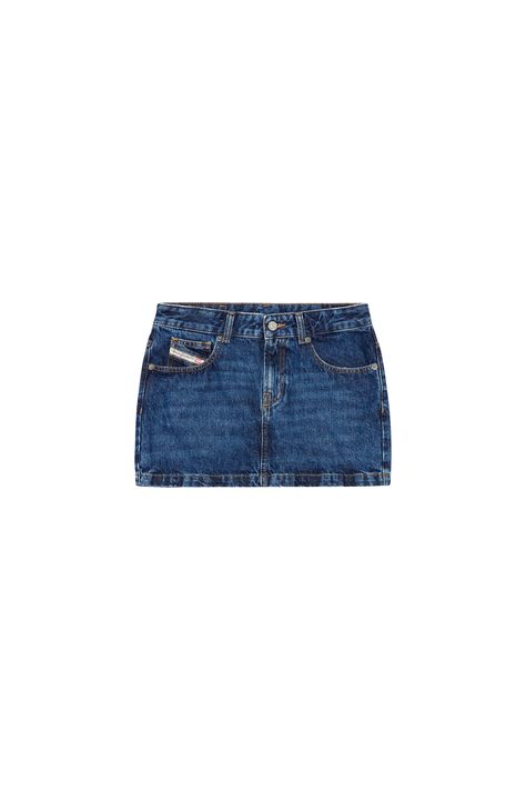 Diesel Jupes DE-RON Denim Skirts Short, Denim Mini Skirt Png, Denim Micro Skirt, Short Demin Skirt, Jeans Rock Outfit, Short Jean Skirts, Jean Skirt Short, Diesel Skirt, Mini Skirt Jeans