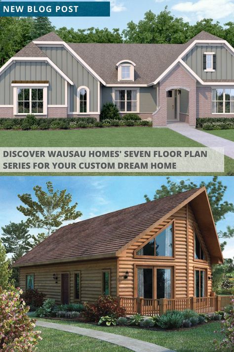 Are you in the midst of planning your dream home? Whether you're a first-time homeowner, a weekend adventurer, or a family seeking a change, Wausau Homes has the solution you've been searching for. With our commitment to excellence and precision, we bring your unique vision to life. Let's explore how our Seven Floor Plan Series can turn your dreams into reality, catering to your lifestyle, desires, and aspirations. Wausau Homes, Custom Home Builders, Home Builder, Custom Home, House Floor Plans, Home Builders, Dream Home, Floor Plan, Custom Homes