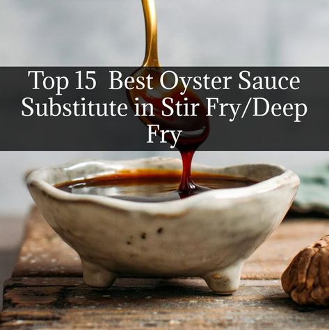 alternative to oyster sauce, oyster sauce replacement, oyster sauce substitute, substitute for oyster sauce, vegetarian substitute for oyster sauce Oyster Sauce Substitute, Best Oysters, Deep Fry, Oyster Sauce, Easy Weeknight Dinners, Deep Fried, Weeknight Dinner, Chinese Food, Sauce Recipes