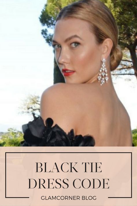 Black Tie Wedding Updo, Summer Black Tie Dresses, Black Tie Wedding Shoes, Professional Black Tie Women, Black Tie Gala Hairstyles, Black Tie Wedding Guest Earrings, Black Formal Dress Jewelry Ideas, Jewelry For Formal Event, Nails For A Black Tie Event