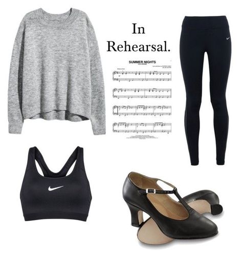 This pin represents the typical dress of an actress/actor who is rehearsing for their show. Comfortable clothing is often worn, along with stage shoes. Acting Outfits, Dance Audition Outfit, Musical Rehearsal, Audition Outfit, Musical Theatre Dance, Dance Class Outfit, Isabella Grace, Salsa Dancing Outfit, Theatre Outfit