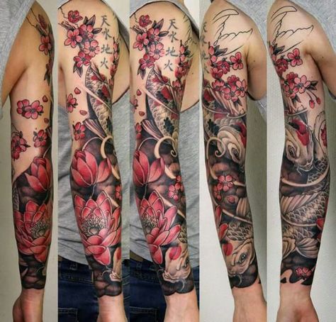 Floral Tatoos, Japanese Forearm Tattoo, Tato Maori, Bodysuit Tattoos, Japanese Flower Tattoo, Full Sleeve Tattoo Design, Tattoos For Women Half Sleeve, Floral Tattoo Sleeve, Flower Sleeve