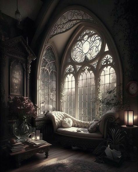 Goth Houses, Gothic Mansion, Gothic Room, Gothic Interior, Gothic Castle, Fantasy Rooms, Victorian Aesthetic, Castles Interior, Dark Home Decor