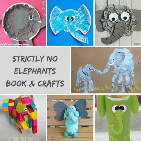 Strictly no elephants book and crafts Strictly No Elephants, After School Program Ideas, School Program Ideas, Unusual Pets, Elephant Book, Imagination Tree, Elephant Crafts, Transitional Kindergarten, Homeschool Life