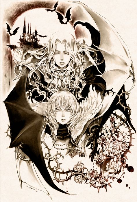 Castlevania: Dawn of Sorrow/#1348160 - Zerochan Ayami Kojima Art, Ayami Kojima, Vampire Monster, Alucard Castlevania, Castlevania Wallpaper, Castlevania Anime, Vampire Art, Creatures Of The Night, Comics Art