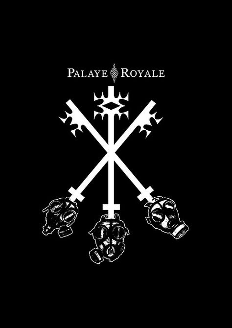 Palaye Royale Logo, Tod Bag, My Chemical Romance Wallpaper, Romance Wallpaper, Jacket Aesthetic, Music Poster Ideas, Punk Patches, Palaye Royale, Edgy Wallpaper