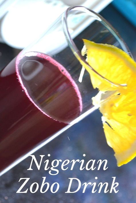 Nigerian Zobo Drink Recipe, Zobo Drink Recipe, Nigerian Drinks, Nigeria Dishes, African Drinks, Zobo Drink, Hibiscus Recipe, Nigerian Foods, Hibiscus Drink