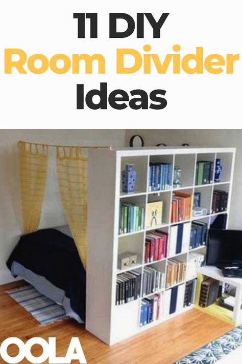 Room Divider Ideas Bedroom, Bedroom Partition, Kids Room Divider, Bedroom Divider, Room Divider Ideas, Divider Ideas, Kids Shared Bedroom, Shared Kids Room, Diy Room Divider