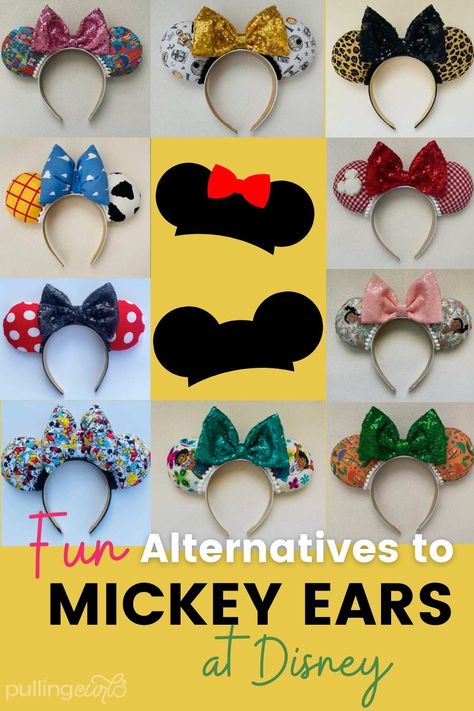 minnie ears via @pullingcurls Disney Parks Outfits, Ear Designs, Vacation Board, Disney Ears Headband, Disney Headbands, Disney Mickey Ears, Disney Rides, Disney Trip Planning, Disney Vacation Planning