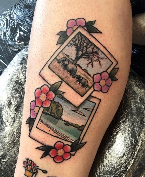 State Tattoo Ideas, Polaroid Tattoo, State Tattoos, Body Inspiration, Body Mods, A Tattoo, Traditional Tattoo, Tattoos And Piercings, I Tattoo