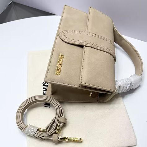 JACQUEMUS BAG BEIGE pls add whatsapp+86 13777920243 Jacquemus Bag