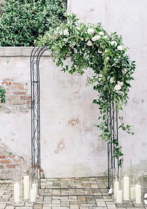 Wedding Arch, A Wedding, Arch, Candles, Flowers, Floral, Wall