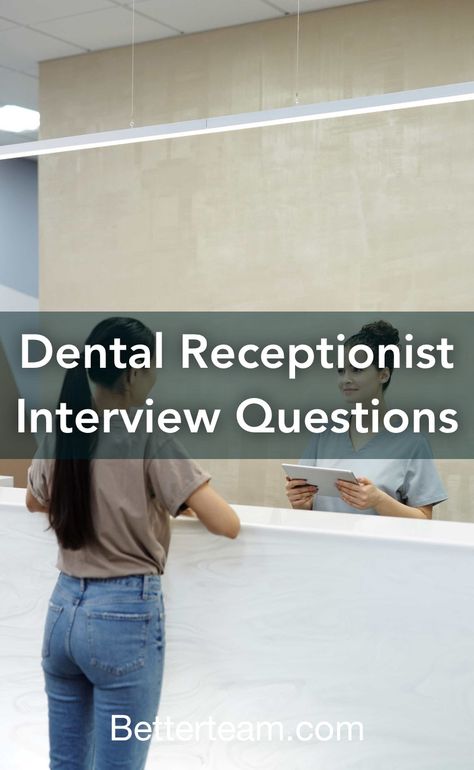 Top 5 Dental Receptionist interview questions with detailed tips for both hiring managers and candidates. Medical Assistant Interview Questions, Medical Assistant Job Description, Dental Terminology, Dental Receptionist, Medical Scribe, Medical Receptionist, Interview Questions To Ask, Receptionist Jobs, Medical Transcriptionist