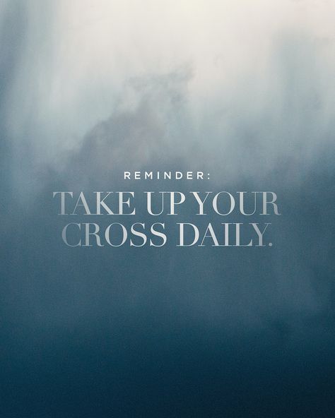 Then He said to them all: “Whoever wants to be My disciple must deny themselves and take up their cross daily and follow Me.” - Luke 9:23 #ChristJourney #MiamiChurch #Cross #Jesus #VOTD #FollowJesus Take Up Your Cross, Luke 9, Cross Jesus, Black Background Wallpaper, Daily Encouragement, Follow Jesus, Jesus On The Cross, Jesus Quotes, Black Backgrounds