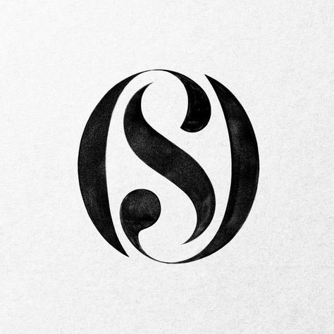 Os Logo Design Letter, Sculpture Logo Design, Ts Monogram Logo Design, S Monogram Logo Design, High Fashion Logo, S Typography Logo, S Logo Design Letter, M Typography, S Letter Design