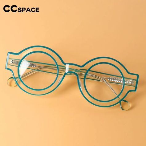 Unique Glasses Frames, Bold Glasses, Unique Eyeglasses, Glasses Frames Trendy, Women's Eyeglasses, Perfect Vision, Mens Glasses Fashion, Funky Glasses, Unique Glasses