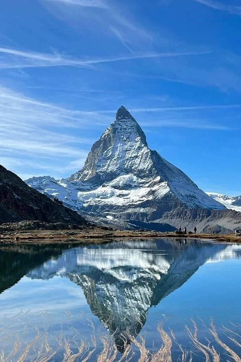 Matterhorn from Riffelsee in... - Natural beauty of the earth | Facebook Matterhorn Switzerland, Zermatt, Of The Earth, Wonderful World, Wonders Of The World, The Earth, Landscape Photography, Switzerland, Natural Beauty