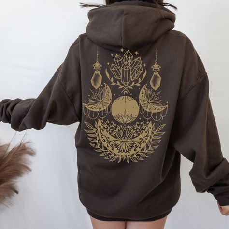 Moth Hoodie, Bleach Hoodie, Butterfly Hoodie, Dark Academia Cottagecore, Academia Clothing, Boho Celestial, Lunar Moth, Fairycore Grunge, Luna Moth